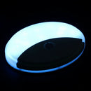 Universal Usb Rechargeable White/Blue Led Car Reading Light Interior Roof D N4B1