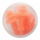 5X(Swimming Sleeping Orange Silicone Ear Plugs 55cm Long String I2Q5)