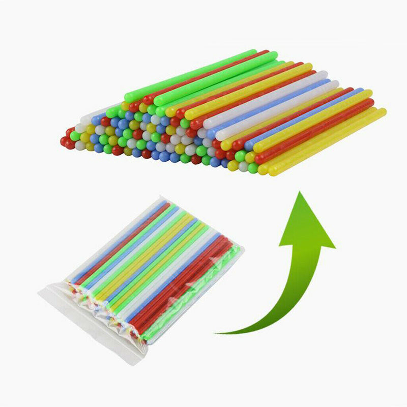 100pcs Counting Sticks Preschool Intellectual Wooden Educational Toys Arithmetic