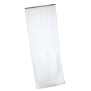 Flocking Sheer Curtain Panel Window Balcony Tulle Valance Drape White 1x2.8M