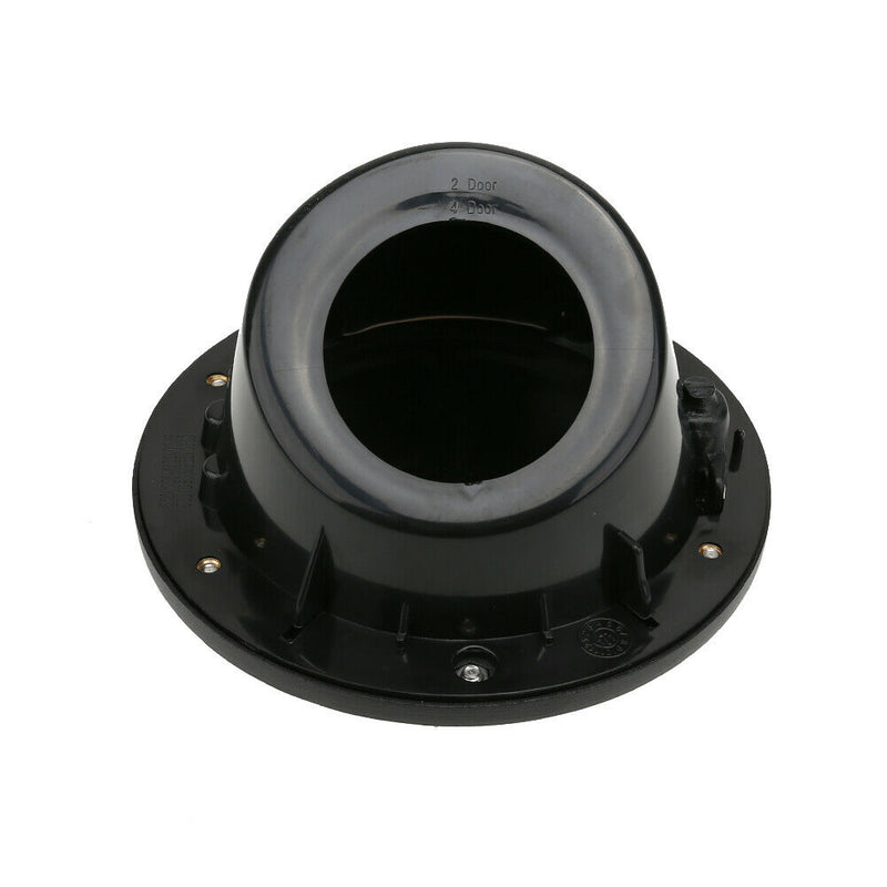 Fuel Tank Cap Black ABS Tank Cover Replacement for Jeep Wrangler JK 07-16 A