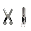 Mini Pocket Stainless Steel Scissors Key Ring High Quality Tool Unique Lot Of 5
