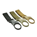 Portable Hanging Buckle Bottle Ring Holder for Backpack Belt Camping Hiking