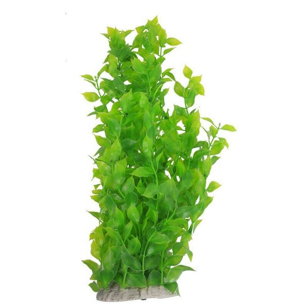 40cm Plastic Green Leaves Water Plants Decoration for Fish Tank Aquarium