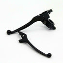 Aluminum Brake Lever & Clutch Lever for 110 125 140 150 cc Dirt Bike Black