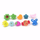 10xMulti-Coloured Cartoon Assorted Push Pins Drawing Cork Board Office SupplieME