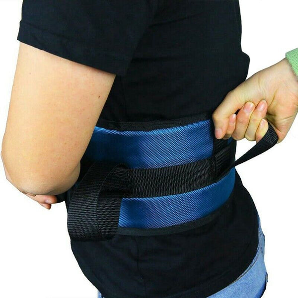 Transfer Gait Belt with 4 Handles - Quick Release Buckle for Elderly and Pa N6K9