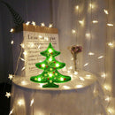 DIY LED Diamond Painting Night Light Christmas Tree Cross Stitch Embroidery
