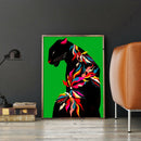 Digital Canvas Black Leopard DIY Acrylic Oil Picture By Numbers for Decor