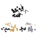 30 Guitar Strap Lock Pin Peg Screw for Acoustic Electric Guitar Ukulele Bass