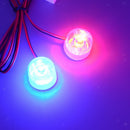 2pcs 12-85V Car Flashing Emergency Warning LED Strobe Lights Flasher