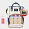 Women Mummy Maternity Travel Backpacks Baby Nursing Handbags (Multicolor)
