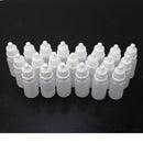 Protable 50Pcs 10ml Empty Squeezable Applicator Dropper Bottles Eye Liquid New