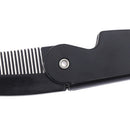 1Pc Portable Foldable Pocket Clip Hair Mustache Folding Beard Comb Styling To BX