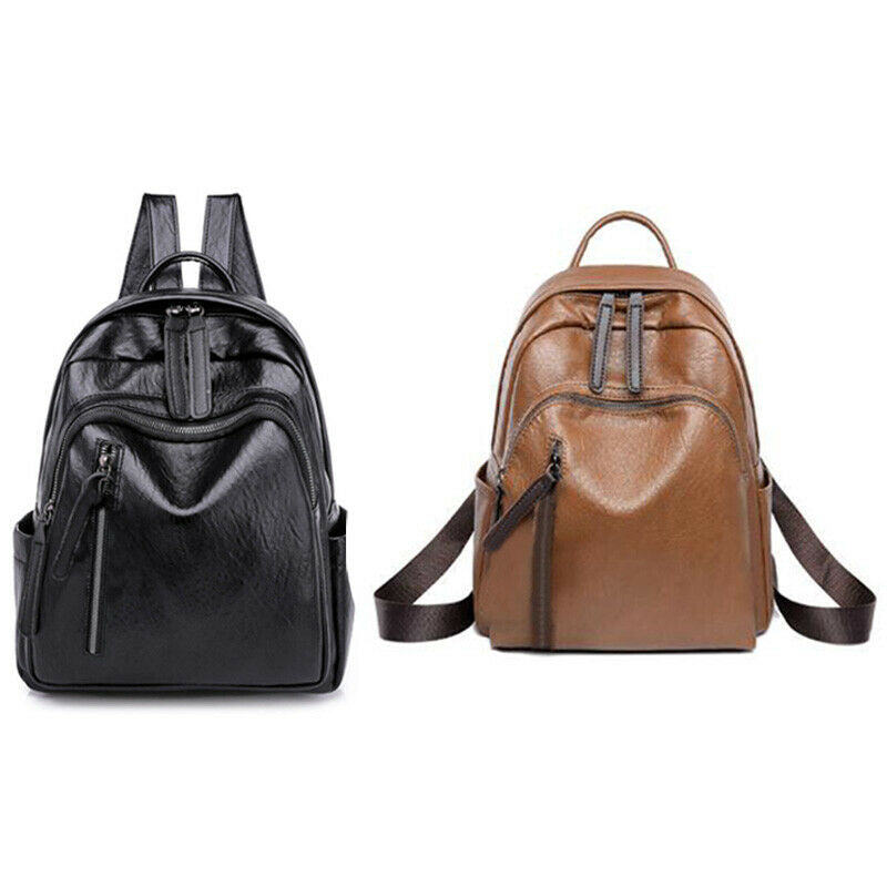 Fashion Ladies Backpack Pu Leather Backpack Shoulder Bag Ladies Backpack Wo Y2M8