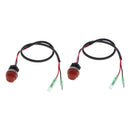 2 Pcs Round Push Button Switch
