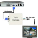 Mini HD VGA to BNC Video Converter Adapter Digital Switcher Box For HDTV Monit&M