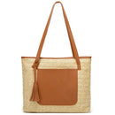 Fringe Ladies Beach Bag Boho Canvas Canvas Handbag Simple Shoulder Bag