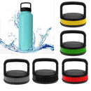Outdoor Sports Water Bottle Wide Mouth Lid Replacement Leak Proof Gray 58~61mm