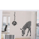 Lovely Zebra DIY Wall Stickers Abstract Art Black Decor Animal Stickers Stick OZ