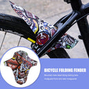 Front Rear Wheel Wings Fender Plastic Bicycle Mountain Bike Fixed Gear Mudguard