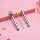Crown Top Pens,Fantastic Gift for Women, Metal Ballpoint Pens School and Of H2F2