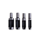 4 x Wood Plug Cutter Cutting Woodwork Power Tool Carbon Steel Drill Bit Set ME