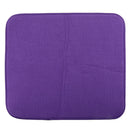 Kitchen Microfibre Dish Drying Mat Absorbent Microfiber Pad Padding Purple