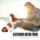 Foldable LCD Monitor Tuners Ukulele Bass Guitar Rotating Clip-on Violin Tuner