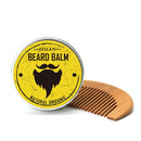 Oalen Beard Care Kit Balm Oil Beard Balm Beard Comb Beard Brush Beard Bag-S
