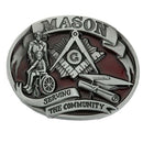 Men's Gift US American Nation Country Mason Belt Buckle USA Freemason Buckle