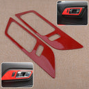 1 Pair Door Handle Bowl Frame Cover Decor Trim Fit for Ford Mustang 2015-2019