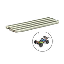 4 Pieces RC Metal Optical  for WLTOYS 144001 Crawler Car Trucks DIY Accs