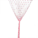 PINK Heart STRING ROOM WINDOW CURTAIN FLY SCREEN DIVIDER BLIND TASSEL 2 X 1M