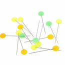 100pcs/bag Pins Mixed Colors Sewing Patchwork Pins Flower Head Pins Sewing  G8S2