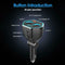 A21Q Dual USB 5V 2.4A QC3.0 LED Digital Car Phone Charger w/Lighter Sockets A#S