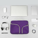 Zipper portable handbag For 13" Laptop Purple