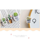 50pcs Paper Stickers Cactus Plants Succulent Diaries Planners Scrapbooking DIY