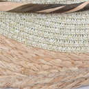Summer Hat Lady Raffi Straw Hat Lady Hat Corner Sunhat(Blue)