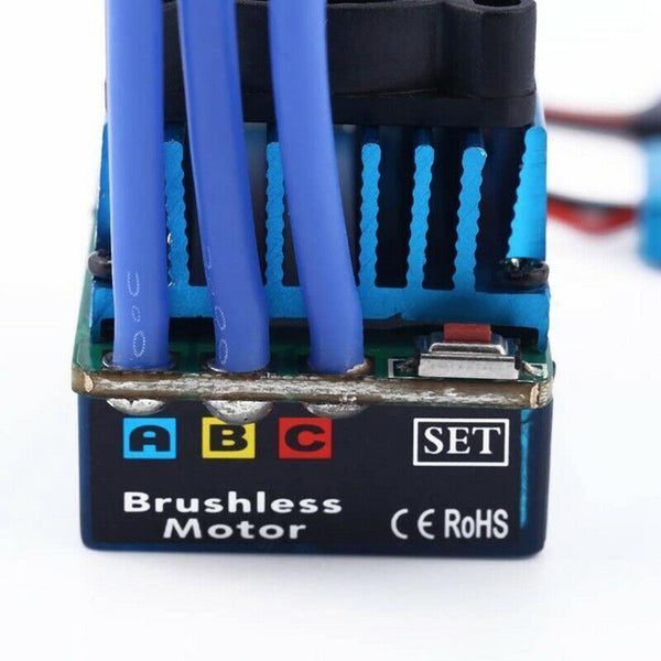 Racing 35A Esc Brushless Electric Speed Controller For 1:12 1:10 Rc Car Tru E1J1