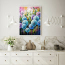 Dandelion 5D DIY Full Round Drill Diamond Painting Embroidery Decor (XF069)