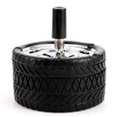 Hot Clean Press Tire Type Windproof Rotation Tire Ashtray Press Rotary Stai