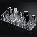 19-Slot Compact Personal Lipstick Display Stand Cosmetics Storage Holder