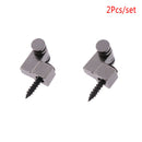 2PCS Gun black Roller String Tree Guide Retainer Parts For Electric Guitar LU3C