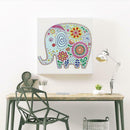 5D DIY Special Shaped Diamond Painting Elephant Embroidery Mosaic Craft Kit