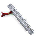 New Car Universal 8 LED DRL Fog Driving Daylight Daytime Running Light Head Lamp