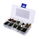 100Pcs Safety Lead Clips Fishing Rigs Connectors Chod Sleeves Buffer Beads