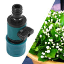 Plastic Valve with Quick Connector Agriculture Garden Watering Prolong Hose W4J8