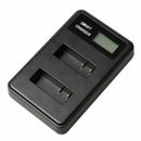 Sjcm Battery Usb Lcd Display Dual Port Charger For Sjcm Sj4000/Sj5000/6000/ H6D7