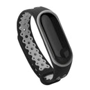 for Mi Band 3/4 Strap Sport Silicone Watch Wrist Bracelet Mi Band 4 Strap A